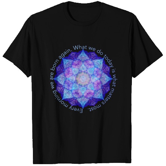 Intuition Mandala |Inspirational Quote T Shirts