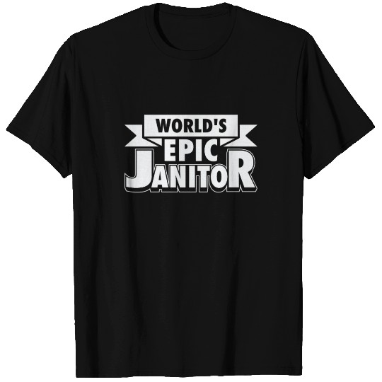 Janitor Epic Custodian Maintenance Caretaker T Shirts
