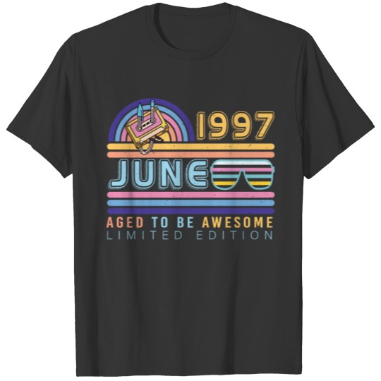 Birth Month June 1997 T-shirt