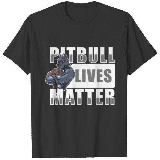 Pitbull terrier dog owner T-shirt