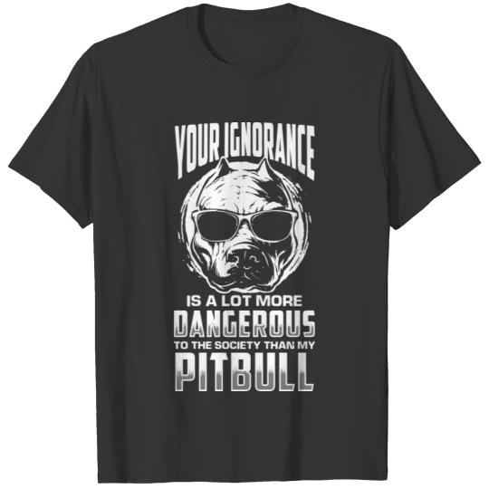 Pitbull Dog lover Pittie T-shirt