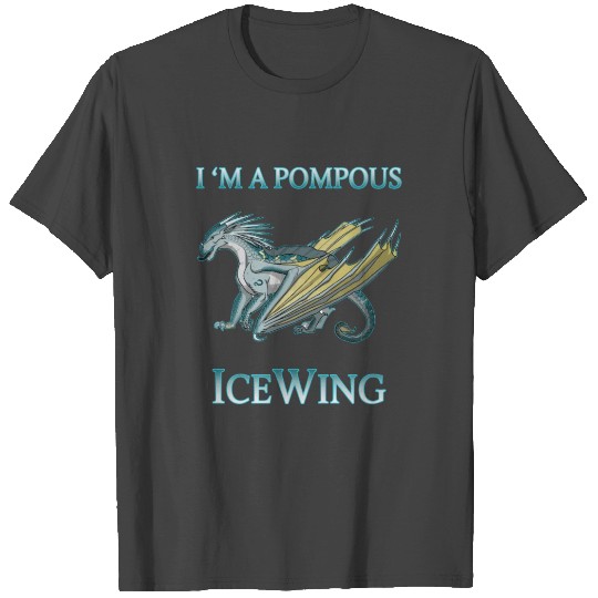 “Icewing Pride” - Wings of Fire Pompous T Shirts