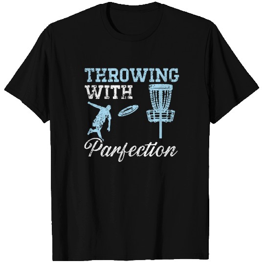 Throwing With Parfection Treejection Disc Golf T Shirts