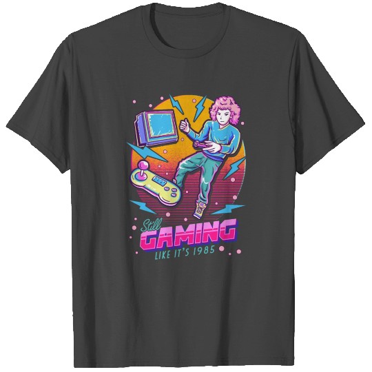 Retro Gamer T Shirts, Gamer Girl T Shirts, Retro Gaming