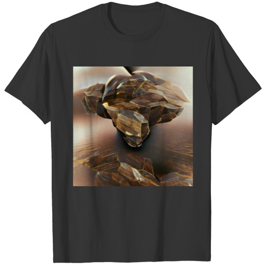 Bronzite crystal gemstone T-shirt