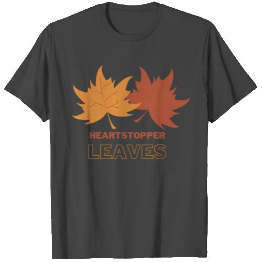 heartstopper leaves T Shirts