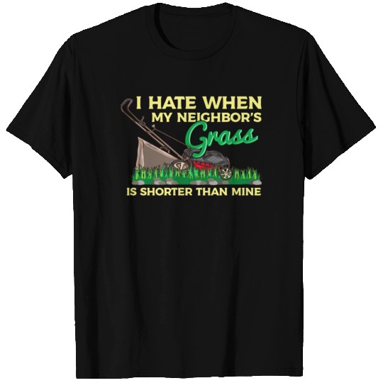 Lawn Mower Gardener Gift Lawn Mowing T Shirts