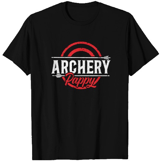 Archery Pappy Shoot Bow Arrow Bowman Daddy Archer T Shirts