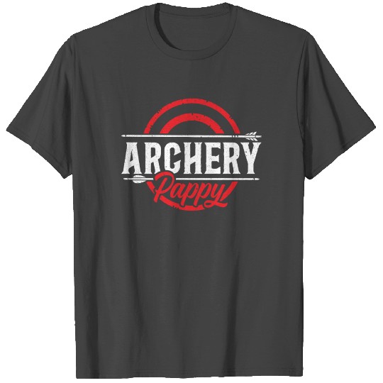 Archery Pappy Shoot Bow Arrow Bowman Daddy Archer T Shirts