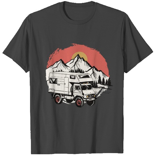 Camping - Unimog - Adventure - Oldtimer T Shirts