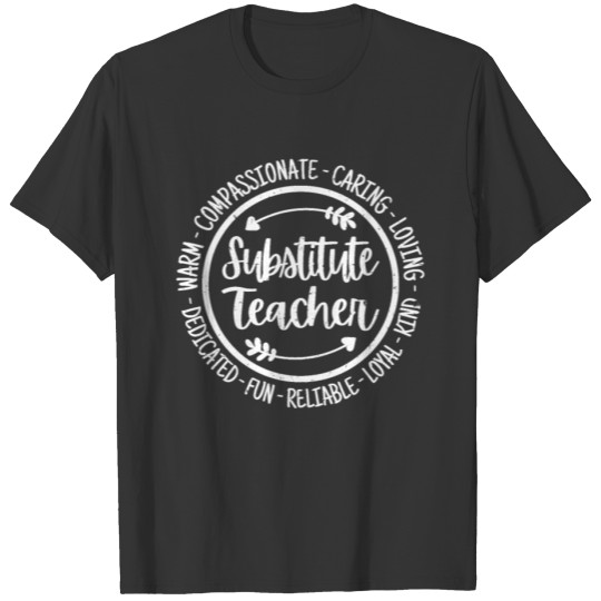 Substitute Teacher Teachers Assistant T-shirt