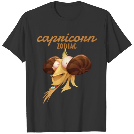 Capricorn funny t shirt design T-shirt
