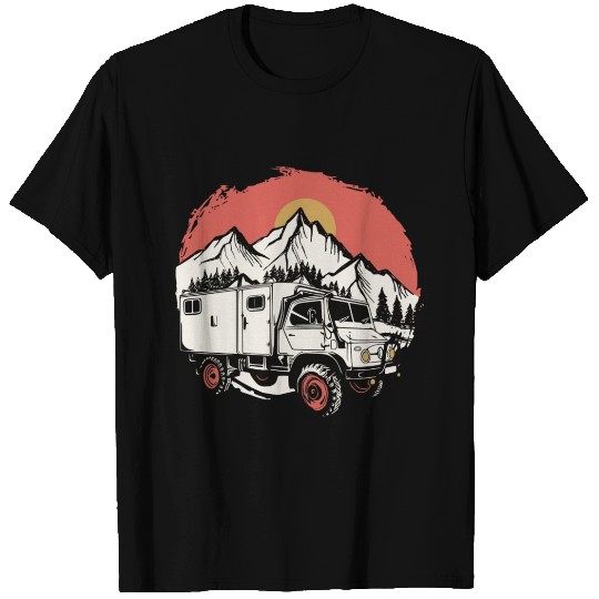 Camping - Unimog - Adventure - Oldtimer T Shirts