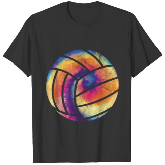 Tie Dye Volleyball T Shirts