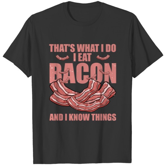 Hilarious Bacon Meats Pork Gammon Smoked Pancetta T-shirt
