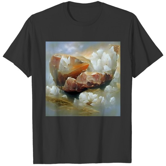 Dolomite crystal gemstone T-shirt