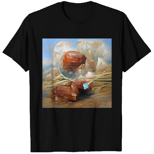 Aragonite crystal gemstone T Shirts