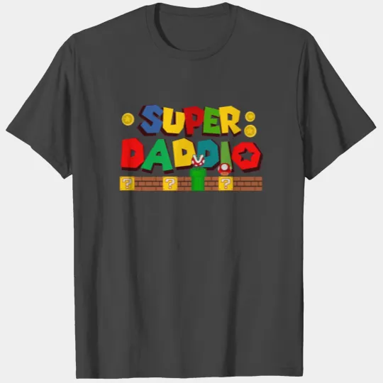 Super Daddio T Shirts,Fathers Day T Shirts,Gamer Daddy