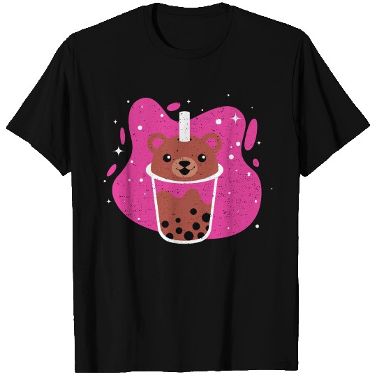 Bear Milk Tea - Tea T Shirts