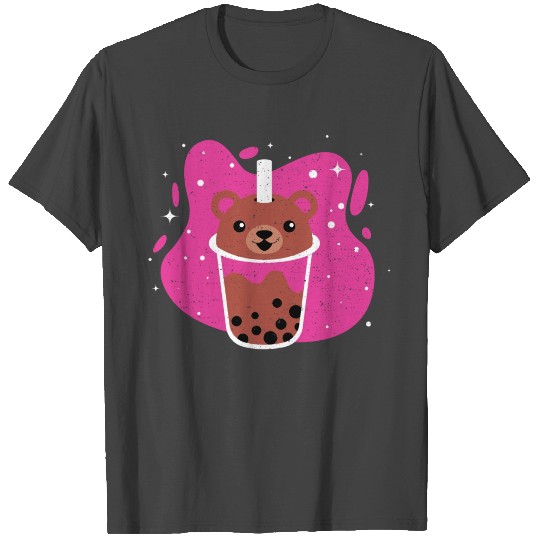 Bear Milk Tea - Tea T Shirts