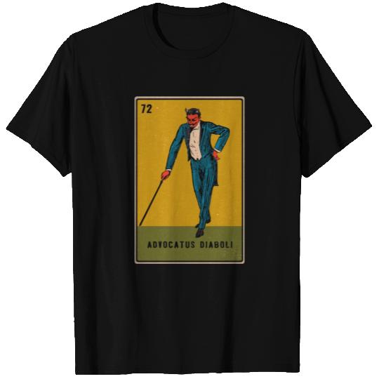 Vintage Devils Advocate Loteria T Shirts