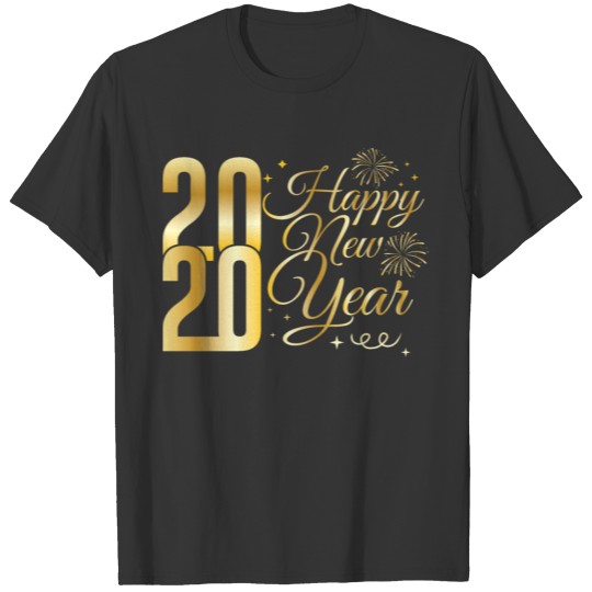 Happy New Year 2020 Welcoming New Years Eve Gift T-shirt