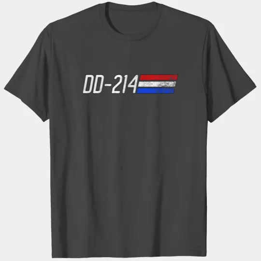 DD-214 Alumni Retired Military Veteran Mens DD 214 T Shirts
