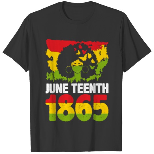 Proud Women Juneteenth Black History Apparel T Shirts