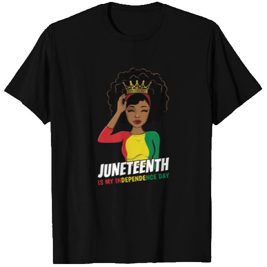 Independence Proud Black History Juneteenth T Shirts