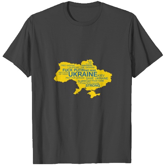 I Stand with Ukraine | Support Ukraine | Strong | T Shirts