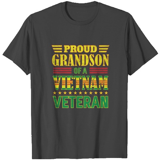 Proud Grandson of A Vietnam Veteran T Shirts