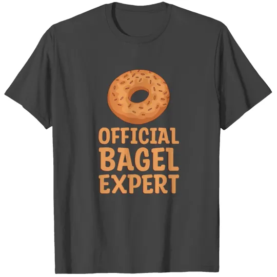 Official Bagel Expert Design for a Bagel T Shirts