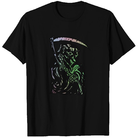 Grim Reaper colorful T Shirts