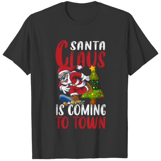 Snow Santa Public Holiday T Shirts