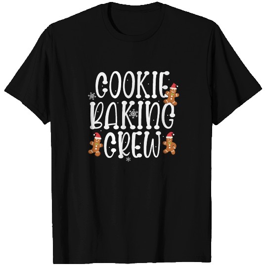 Cookie Baking Crew Pajama Christmas Gingerbread T Shirts