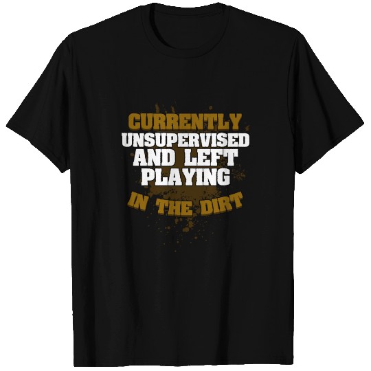 Currently Unsupervised Funny Mud Run Race For A T Shirts