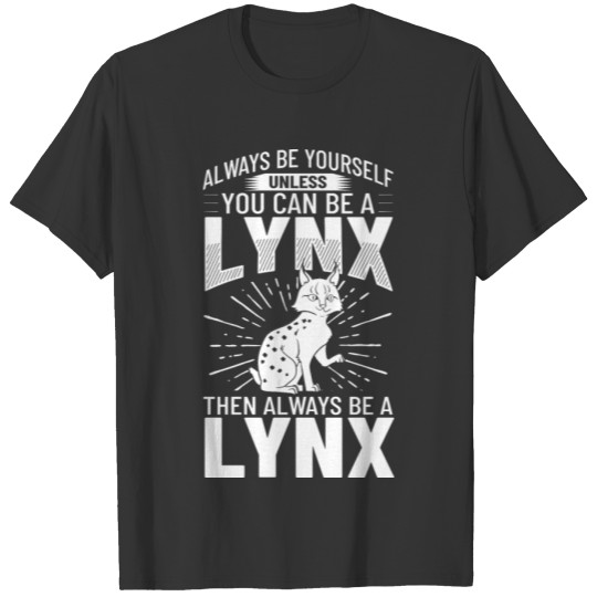 Lynxes Animal Red Lynx Canada Iberian Eurasian T-shirt