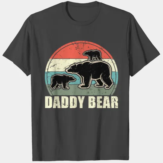 Fathers day Gift Idea, Daddy Bear Cubs, Dad T Shirts