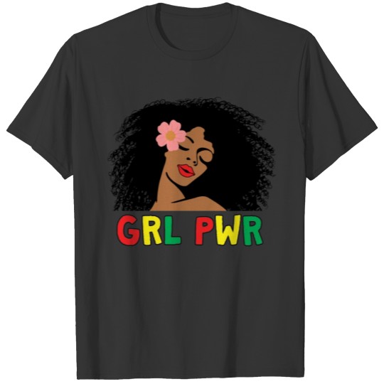 1865 Power Black Girl Black History Juneteenth T Shirts