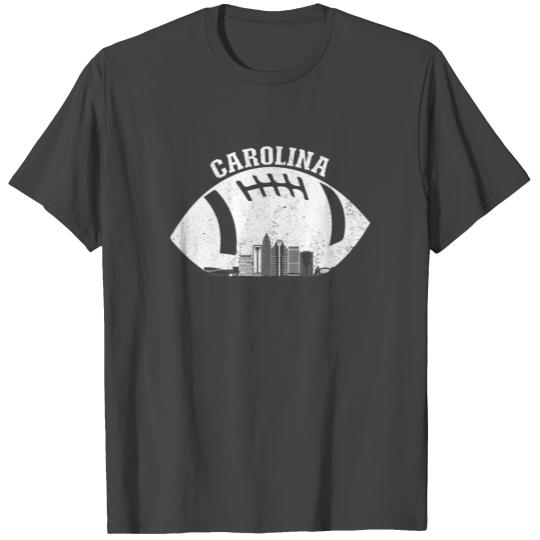 Charlotte Skyline Football Fan North Carolina T Shirts