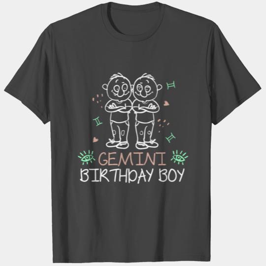 GEMINI BIRTHDAY BOY T Shirts