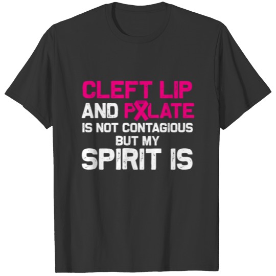 Cleft Palate Lip Fun Loving Strong Awareness T-shirt