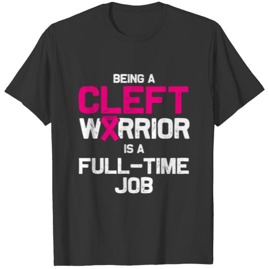 Cleft Palate Lip Fun Fights Strong Awareness T-shirt