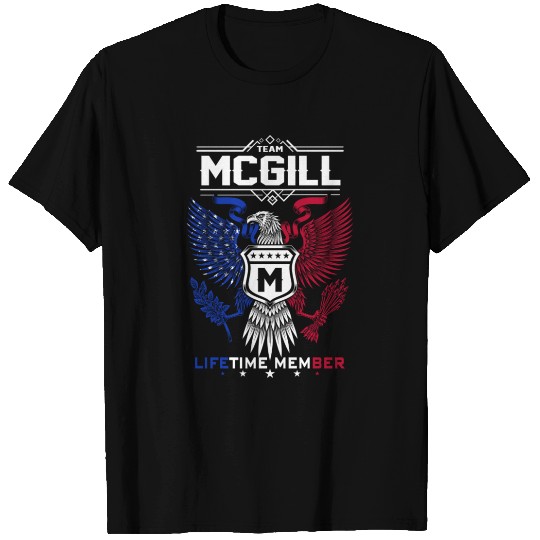 Mcgill Name T Shirts - Mcgill Eagle Lifetime Member