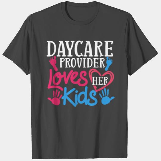 Daycare Provider Thank You Childcare Babysitter T Shirts