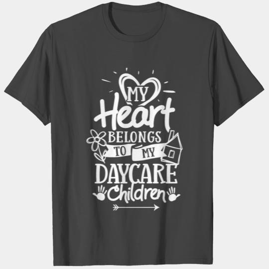 Daycare Provider Thank You Childcare Babysitter T Shirts