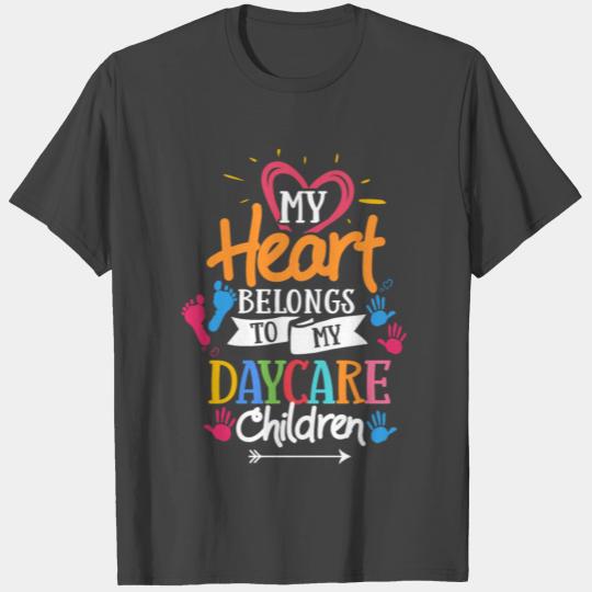 Daycare Provider Thank You Childcare Babysitter T Shirts
