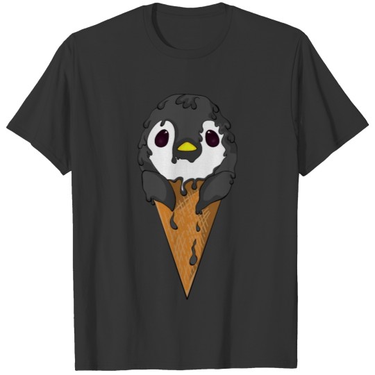 Penguin ice cream T-shirt