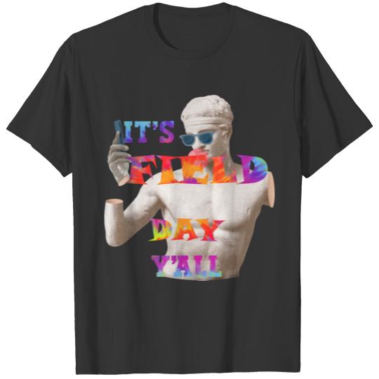 Tie Dye Field Day Vibes Last Day Of School T-shirt