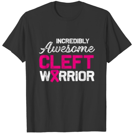 Cleft Palate Lip Overcoming Fun Strong Awareness T-shirt